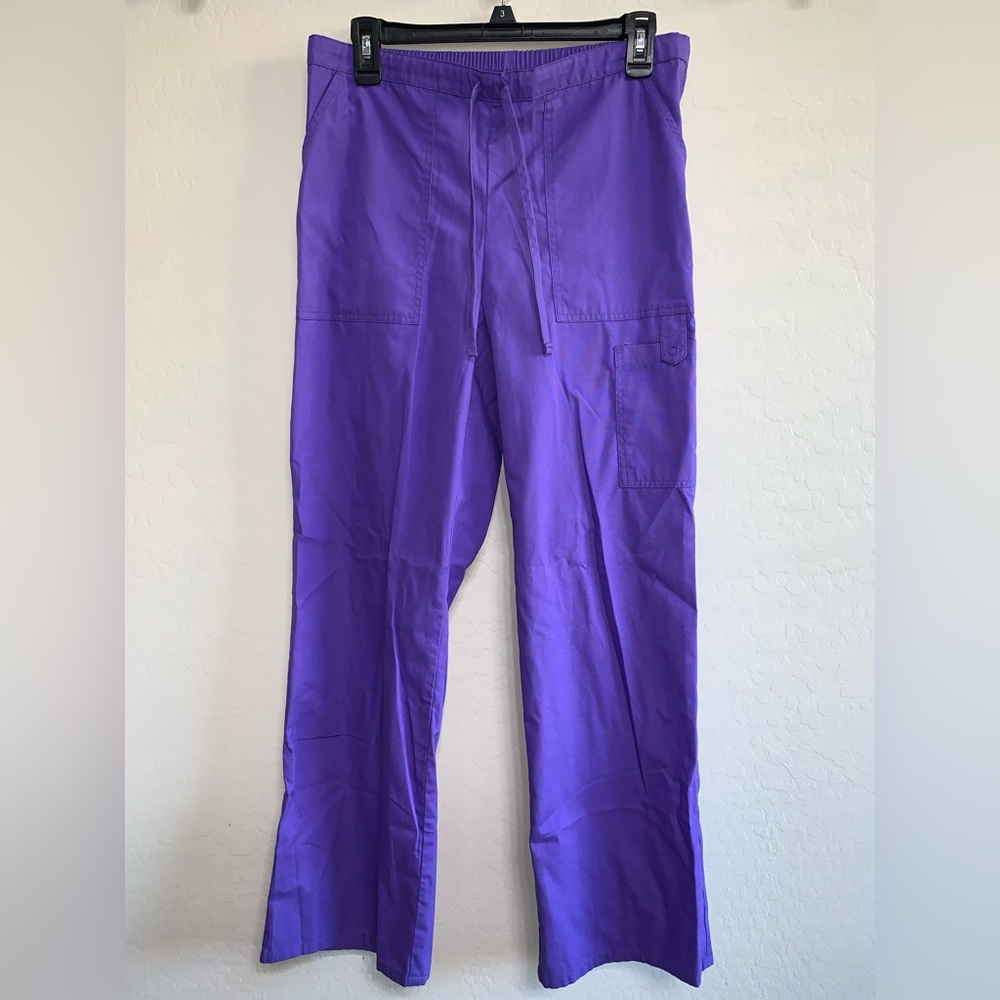 SB Scrubs Purple Drawstring Scrubs